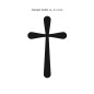 Preview: Stempel Kreuz ca. 4 x 4 cm