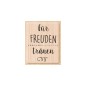 Preview: Holzstempel für Freudentränen von HEYDA