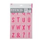 Preview: Stencil Buchstaben von efco