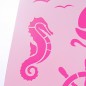 Preview: Schablone Seepferdchen