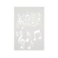 Preview: Schablone Musiknoten