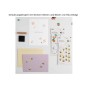 Preview: Anwendungsbeispiel Sticker Bienen und Blüten von Rico Design