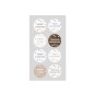 Preview: Sticker rund Frohe Weihnachten von Rico Design