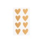 Preview: Stickerbogen Herzen Kraftpapier von Rico Design