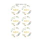 Preview: Sticker Mr & Mrs 4 Blatt 4 cm