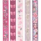 Preview: Muster vom Tape Set La Vie En Rose Pink/Rosa 5teilig