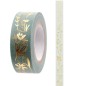 Preview: Tape Streublumen mint 10 m x 15 mm
