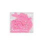 Preview: Dekostreu Flitter Babyflasche rosa