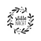 Preview: Motivabbildung Stille Nacht Holzstempel Detailansicht
