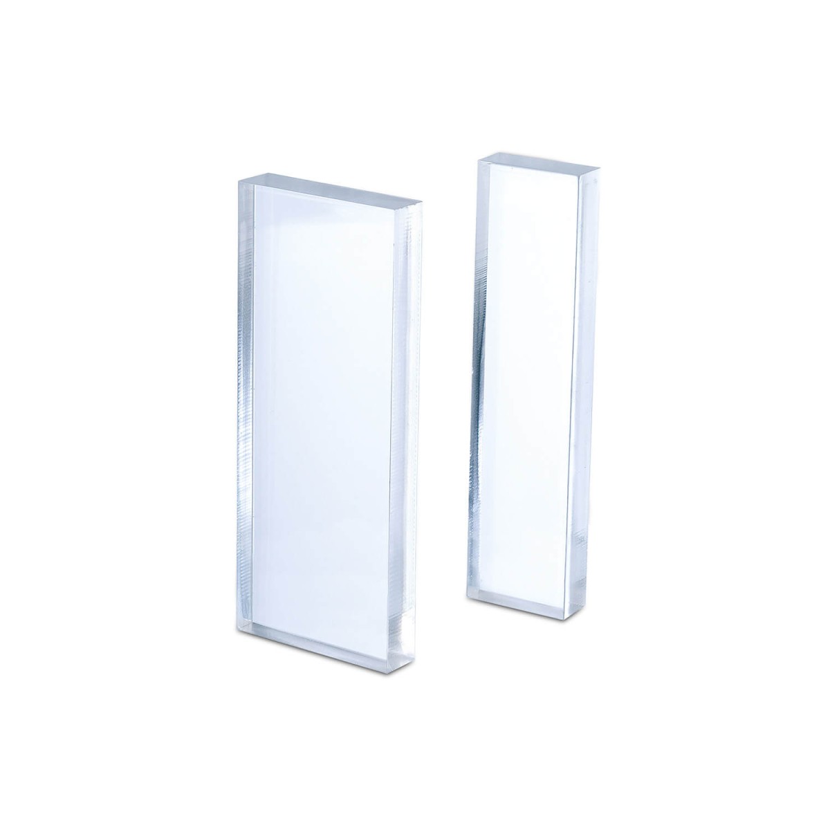 Acrylblock zum Stempeln 2er Set