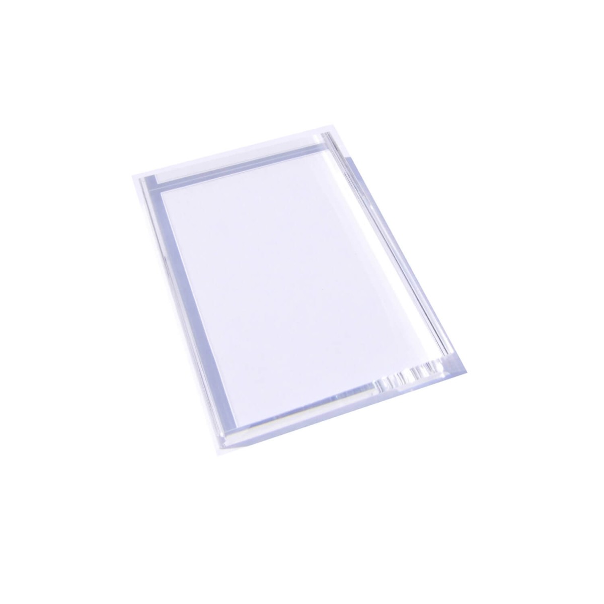 Stempelblock transparent