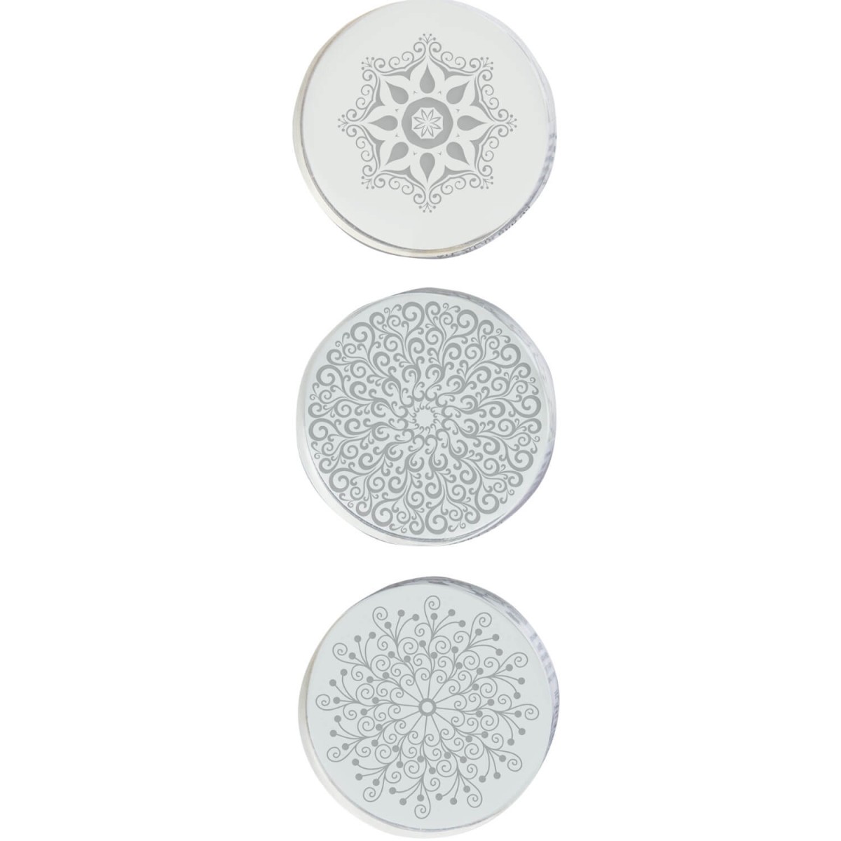 Acrylstempel Set Kristalle von HEYDA