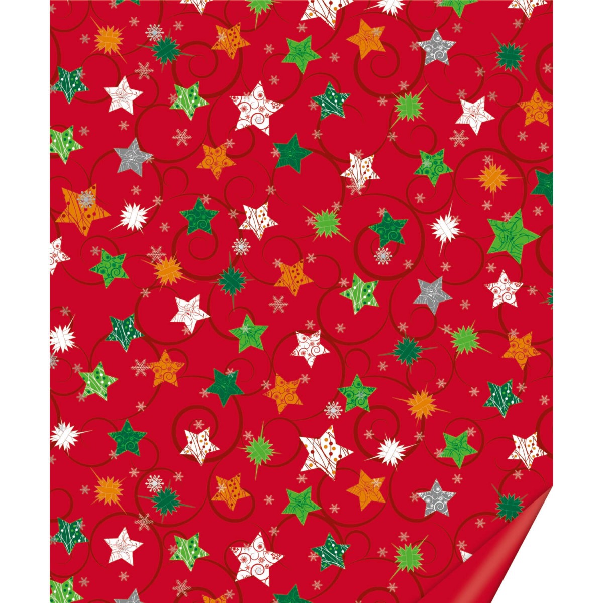 Detailansicht Bastelpapier Sterne Weihnachten von HEYDA
