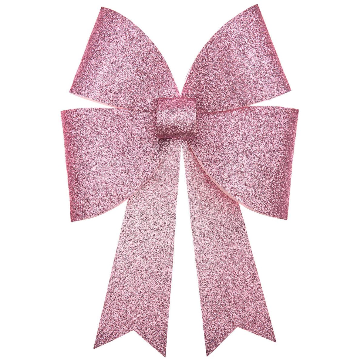 Bastelset XL-Schleife glitter pink