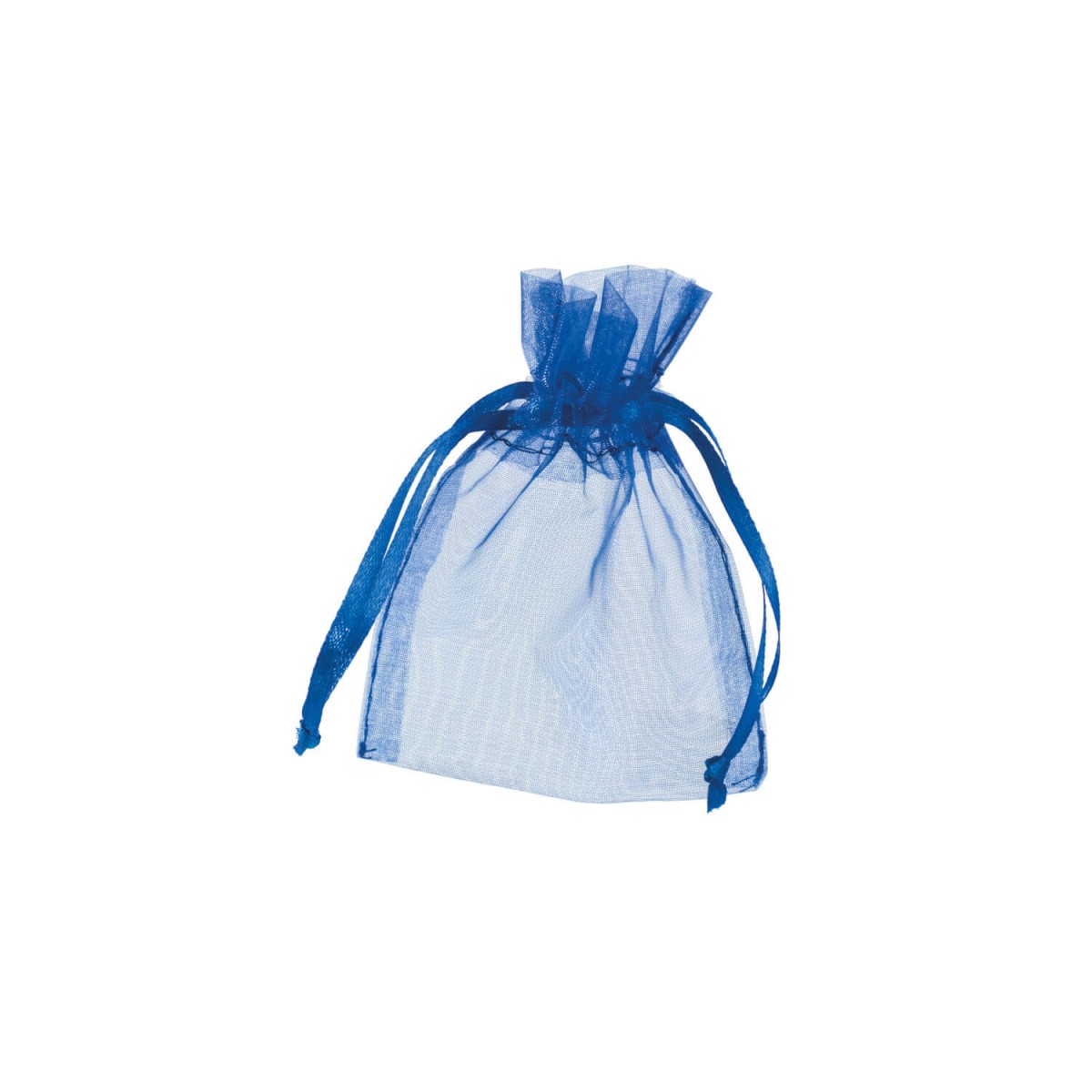 Organzasäckchen royalblau 7,5x10cm