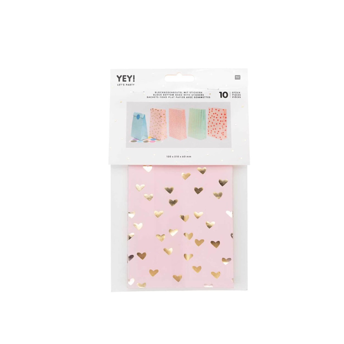 Papiertüten 10 Stück von Rico Design