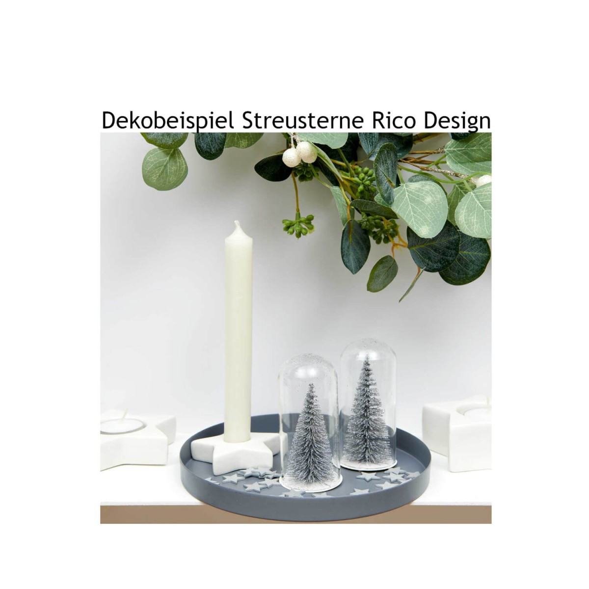 Streudeko Sterne Beispiel Rico Design