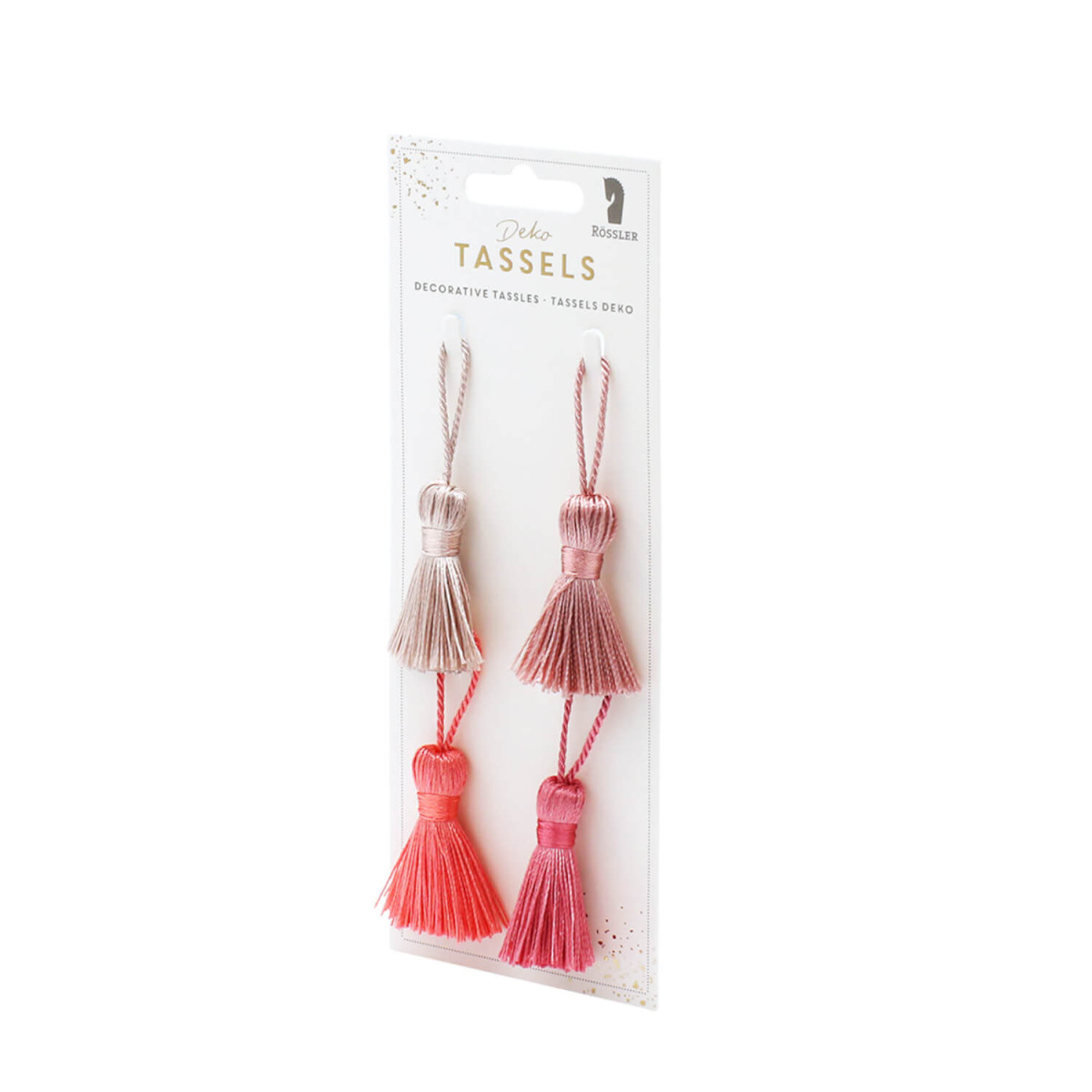 Deko Tassels Pinkmix