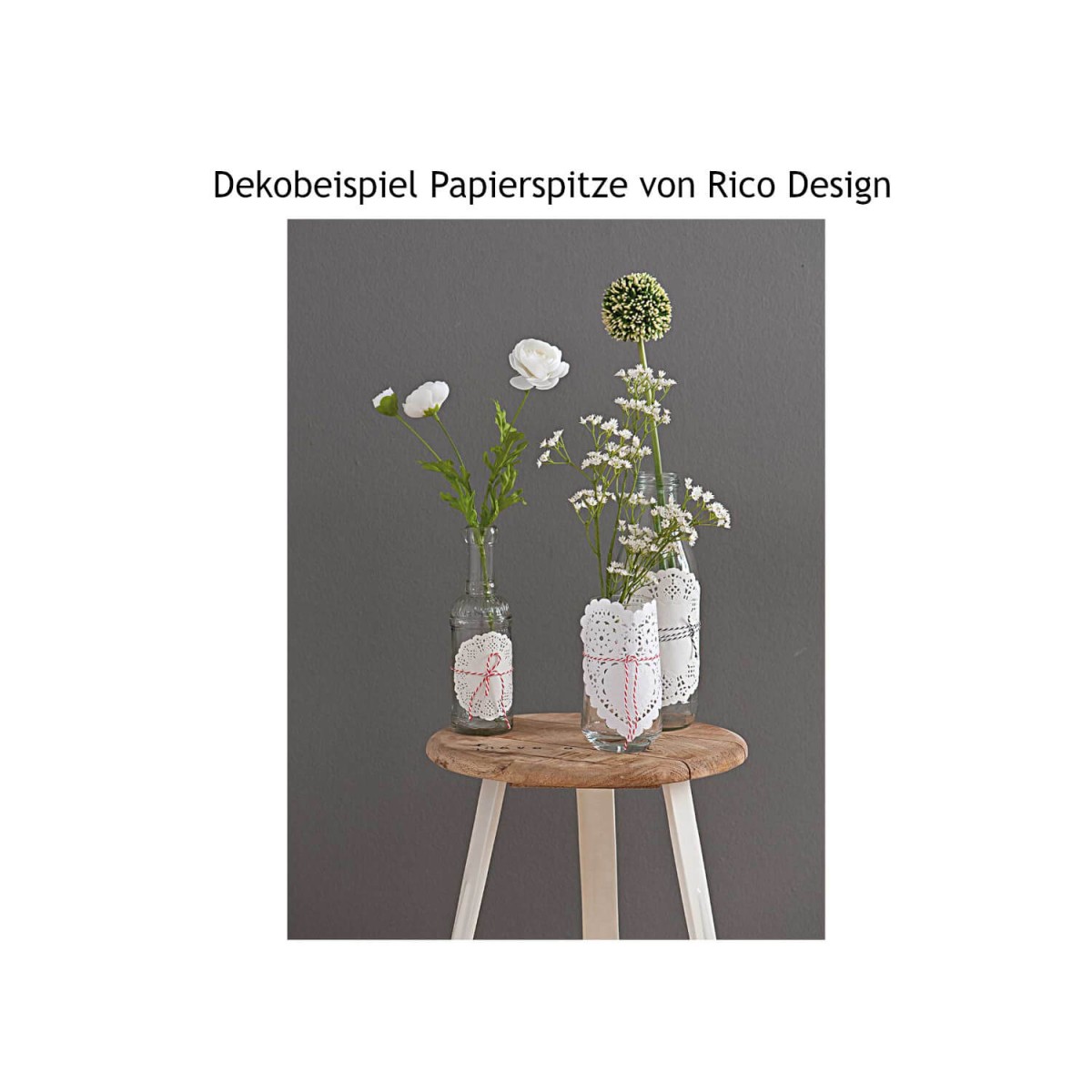 Anwendungsbeispiel Dekospitze von Rico Design