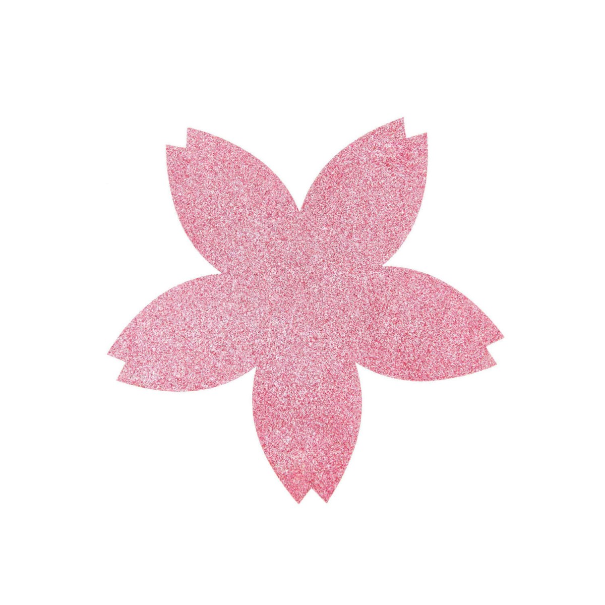 Ohhh! Lovely! Filzuntersetzer Kirschblüte pink Glitzer