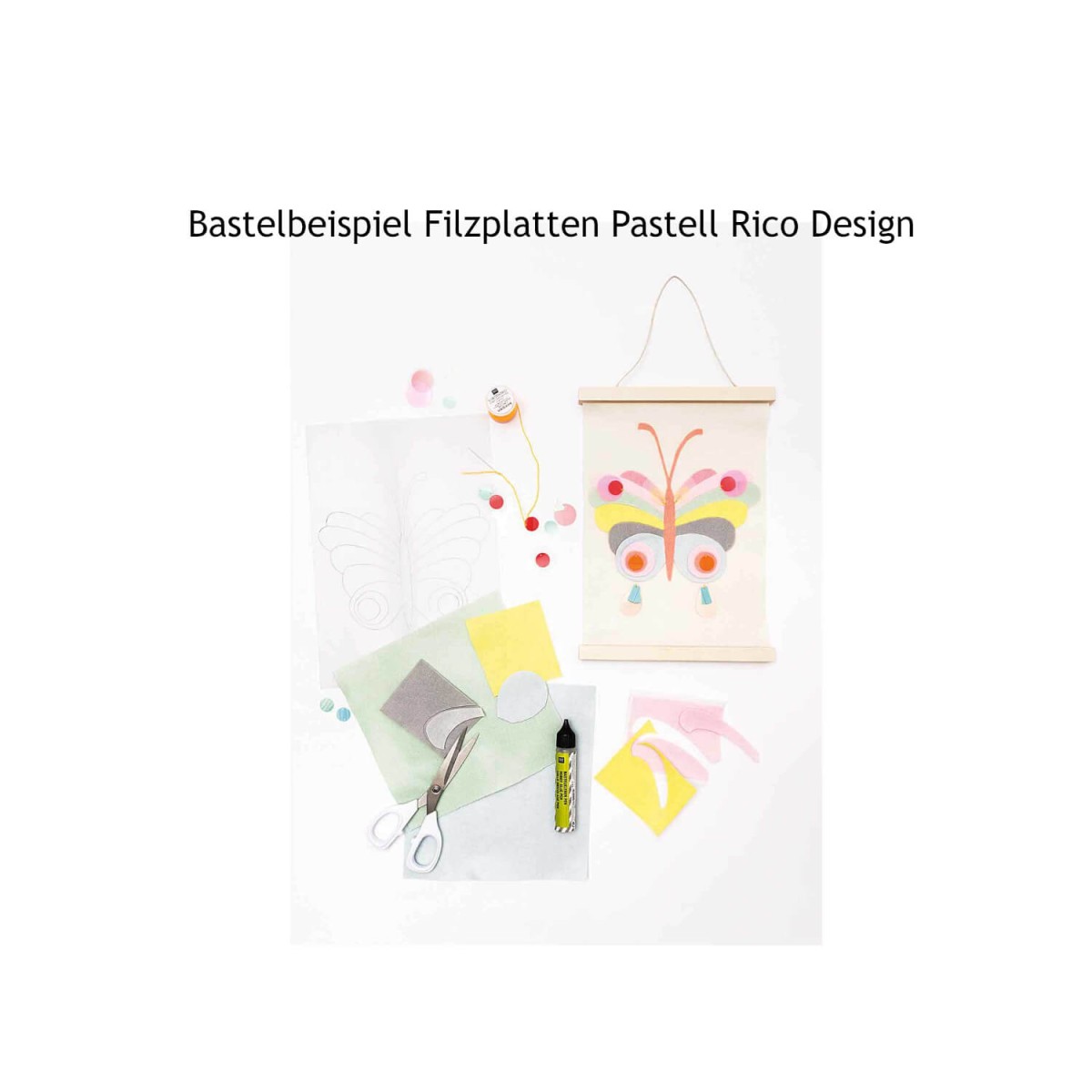 Bastelfilz Beispiel Rico Design