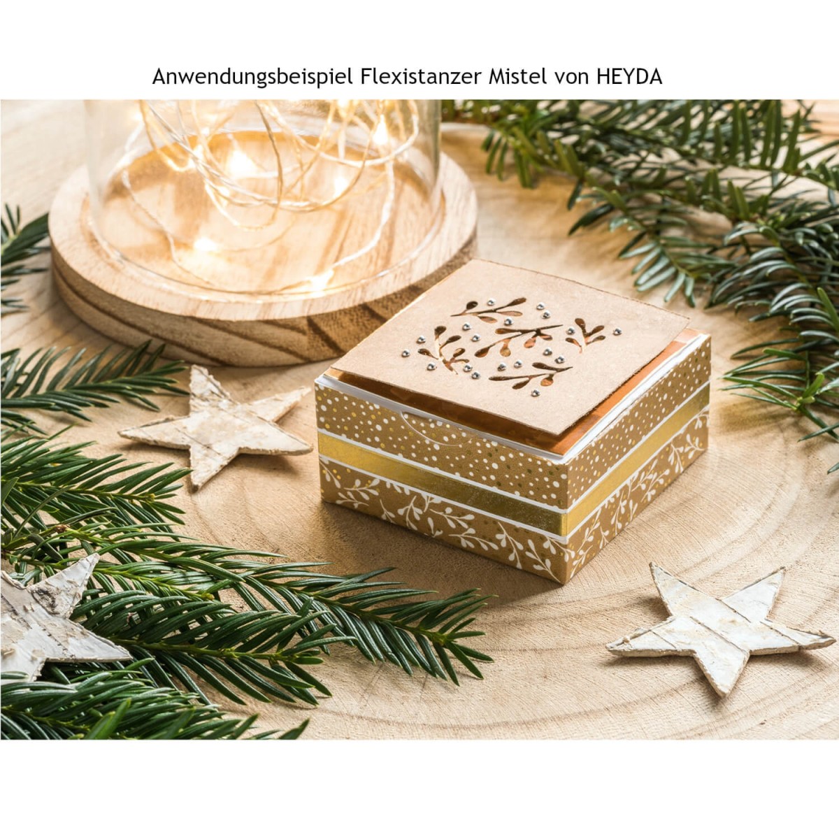 Anwendungsbeispiel Flexi-Stanzer Mistel von HEYDA