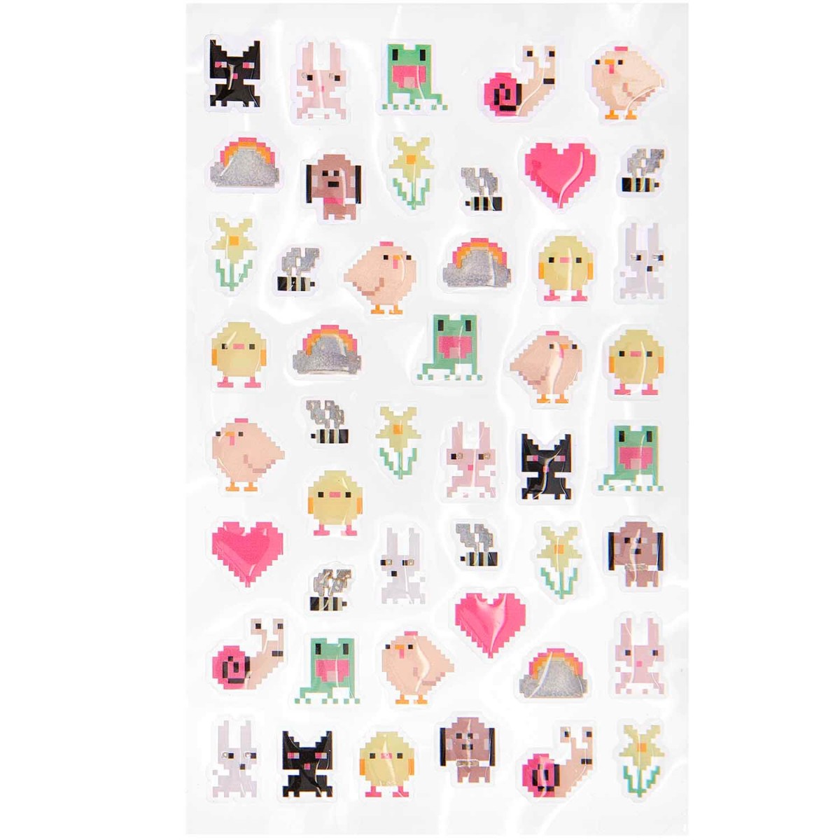 Paper Poetry Gelsticker Pixel