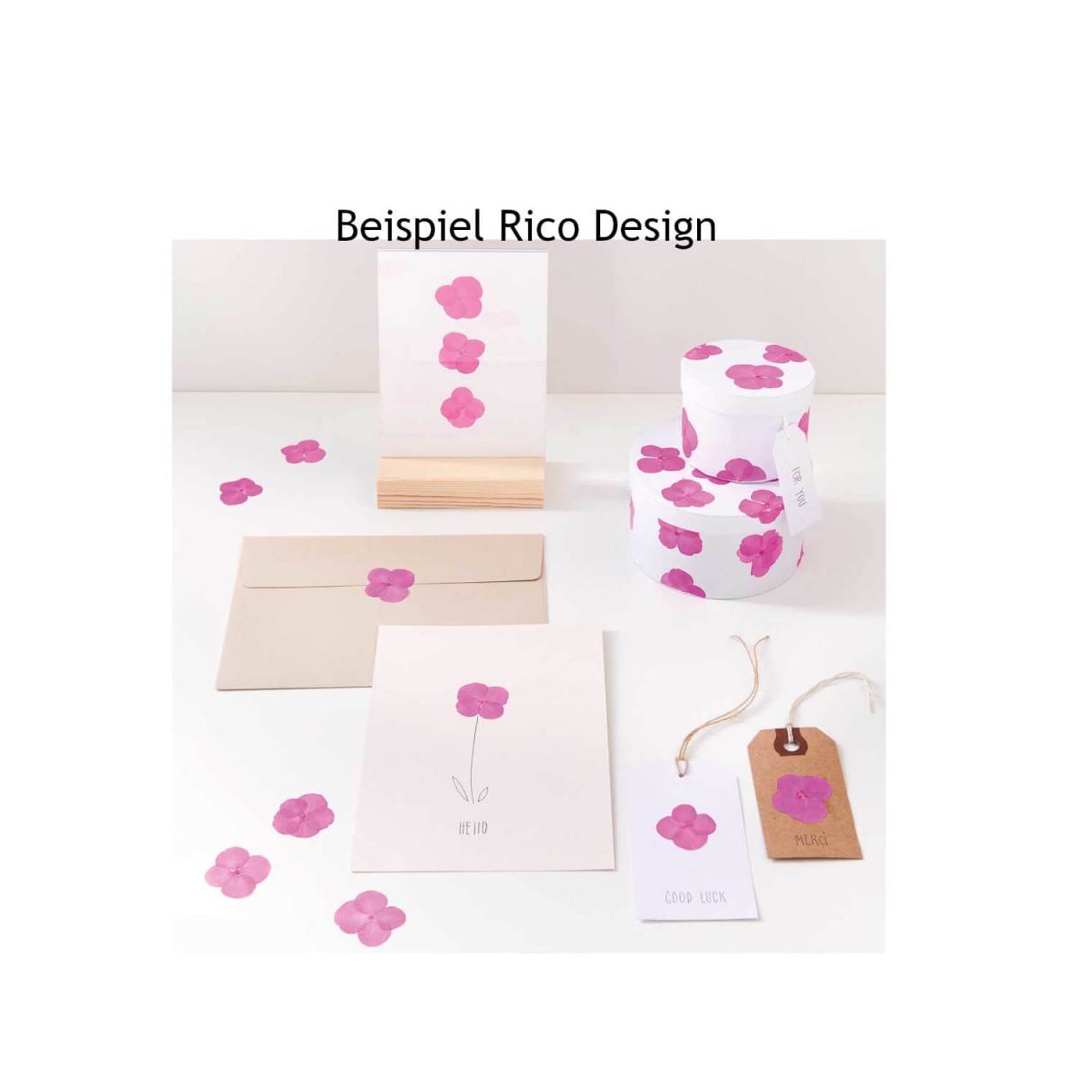 Dekobeispiel von Rico Design