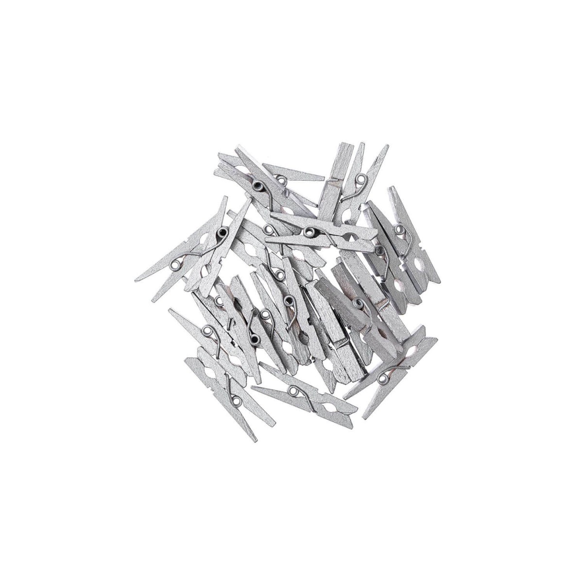 Ohhh! Lovely! Holzklammern silber Rico Design