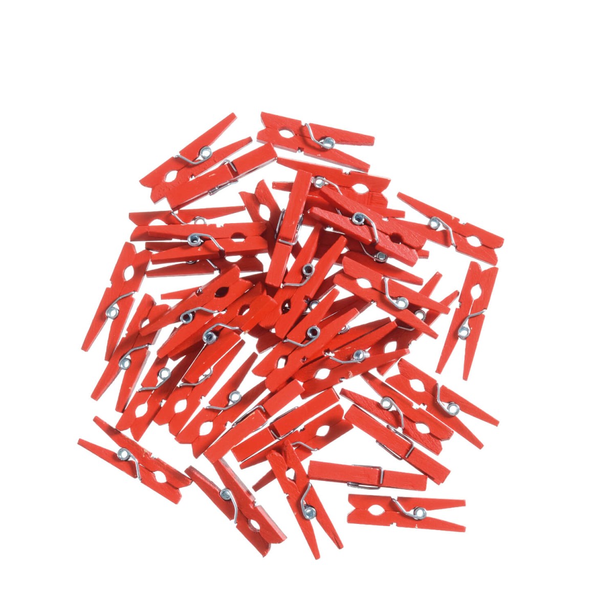 Mini Wäscheklammern rot 40 Stück