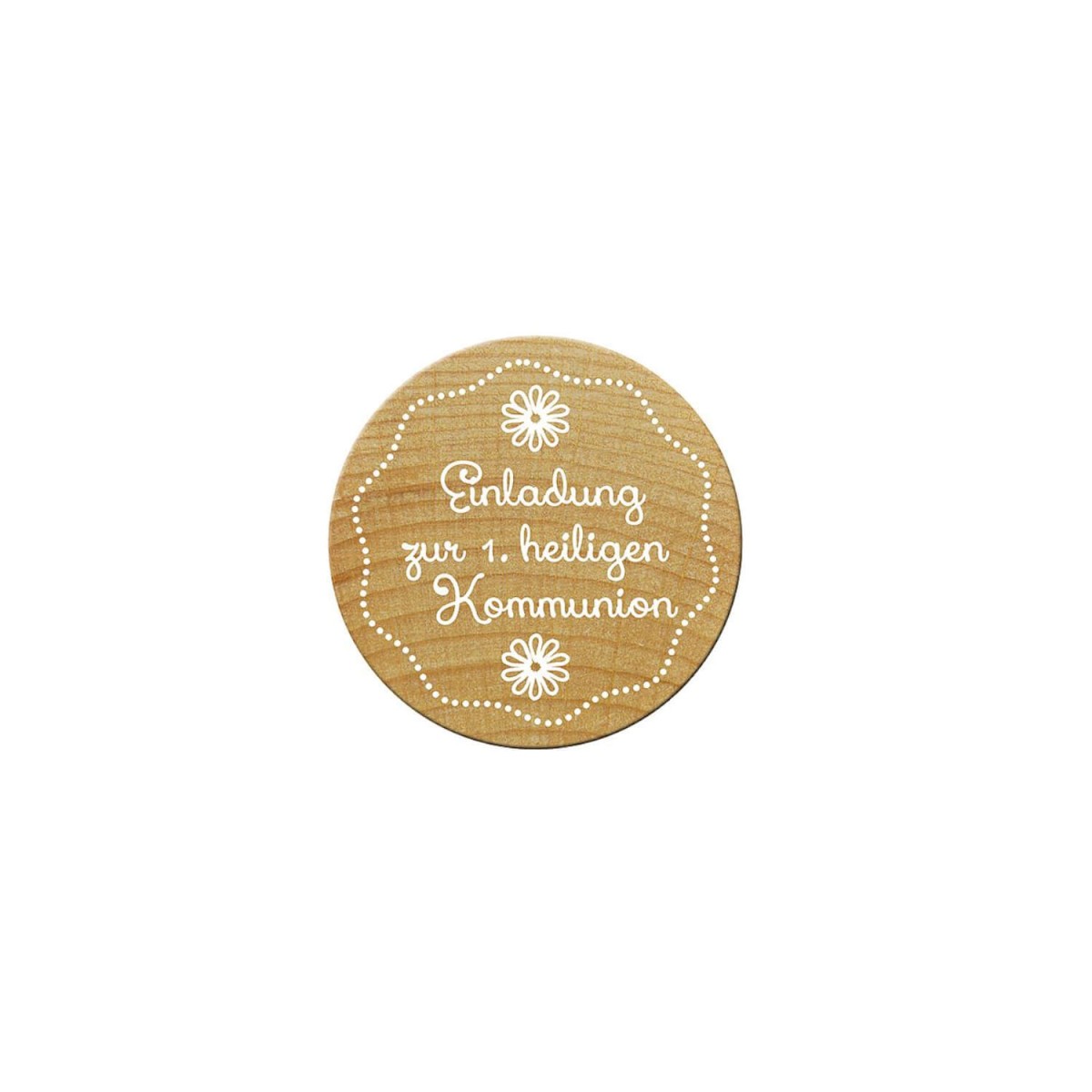 Stempel Einladung Erstkommunion von Woodies