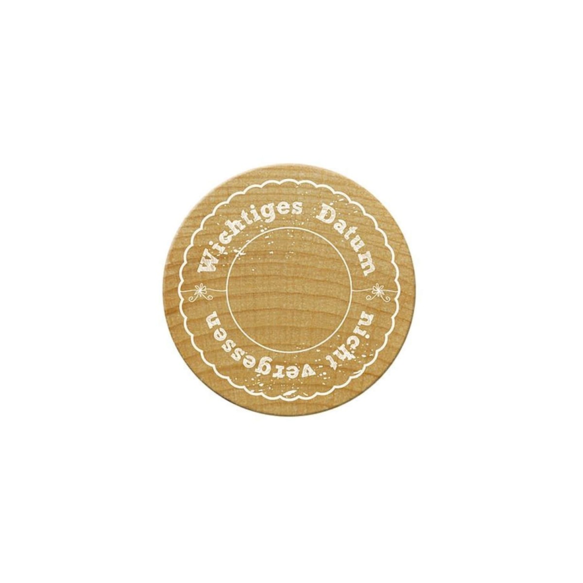 Stempel Wichtiges Datum von Woodies