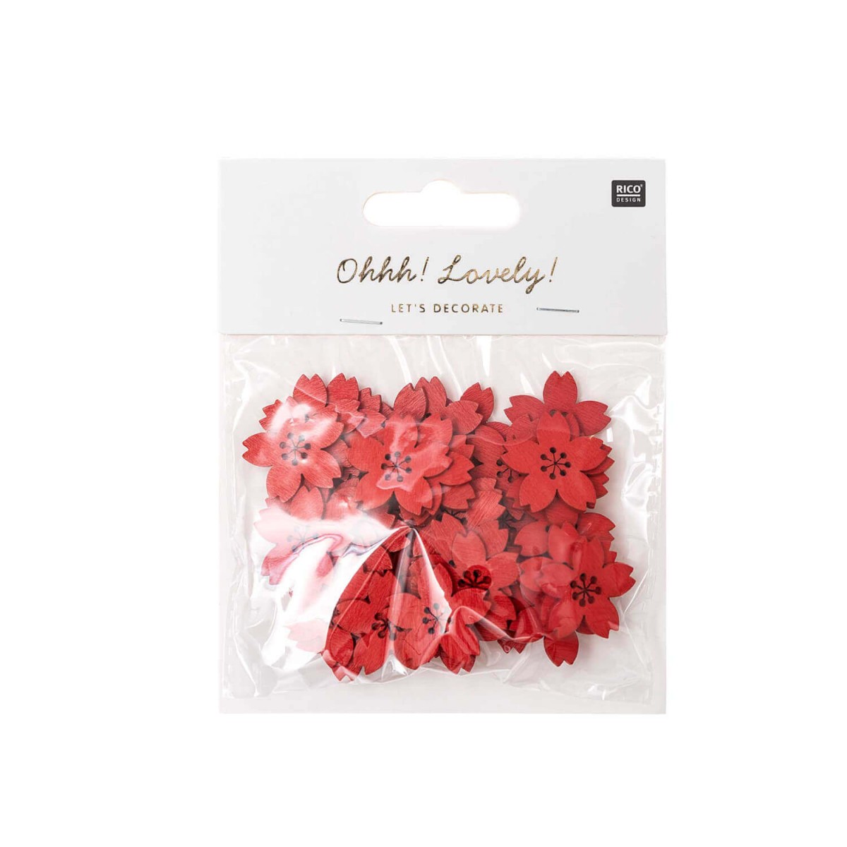 Ohhh! Lovely! Holzstreu Kirschblüte von Rico Design