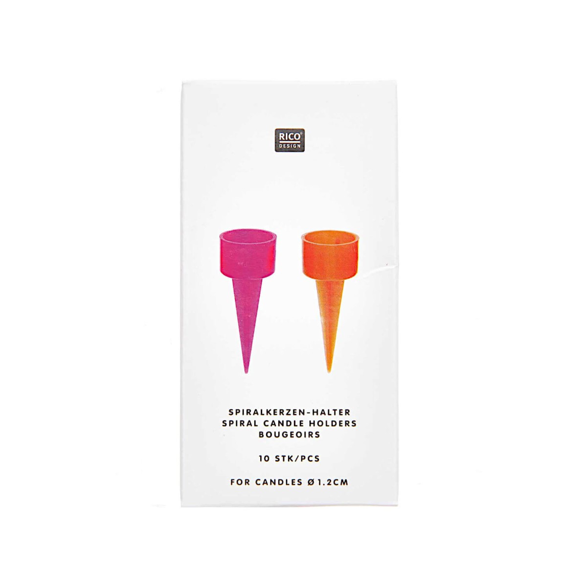 YEY! Let's Party Kerzenhalter neon klein