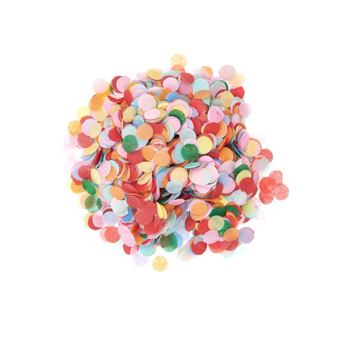 Konfetti multicolor rund 20 g