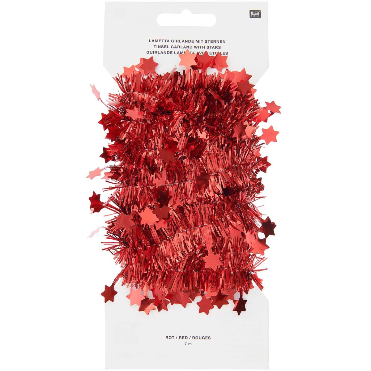 Girlande rot von Rico Design