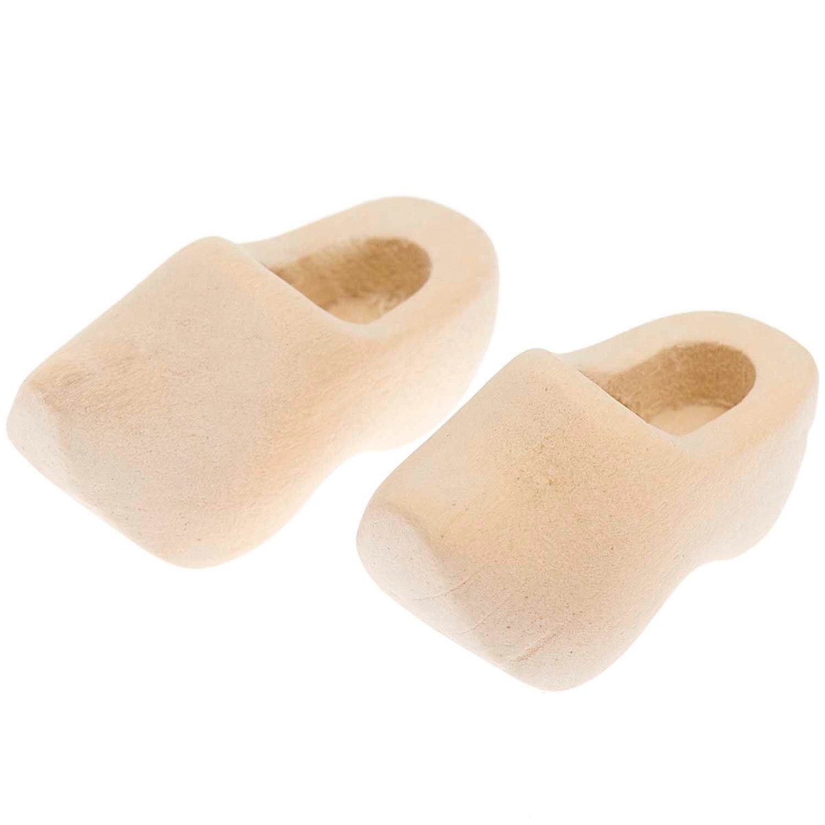 vergrößerte Darstellung Mini Holzschuhe für Wichteltür