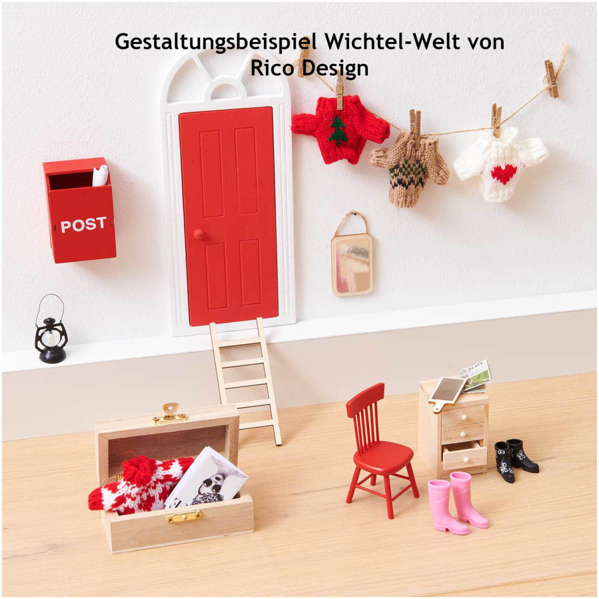 Gestaltungsbeispiel Wichtelwelt von Rico Design