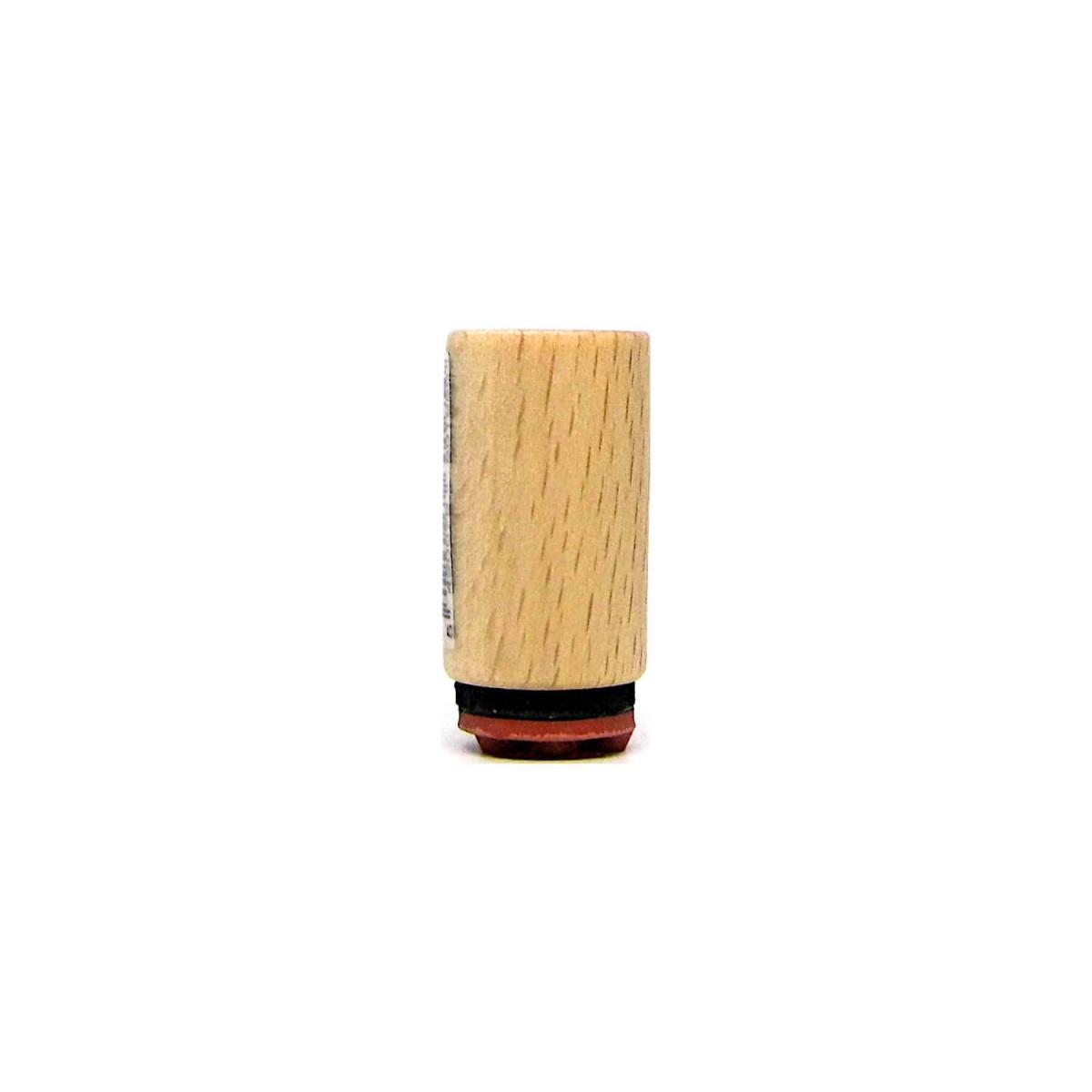 Holzstempel mit Blumen