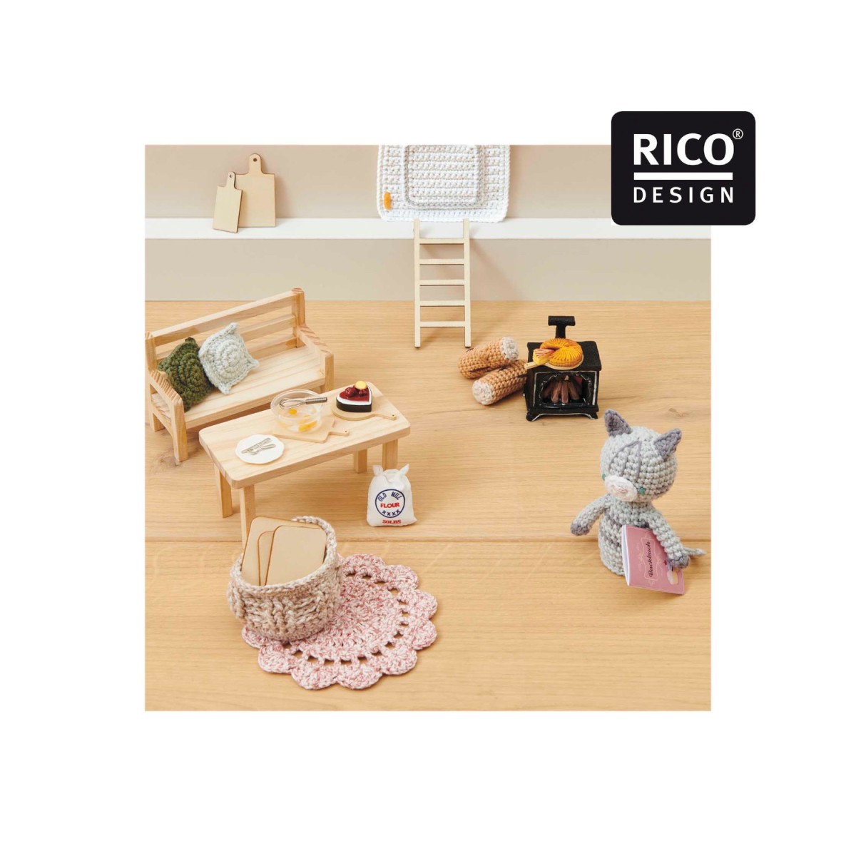 Einrichtungsbeispiel Wichtelwelt Ricorumi von Rico Design