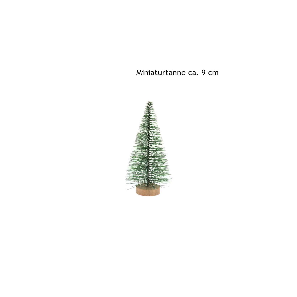 Miniaturtanne 9 cm x 5 cm Durchmesser