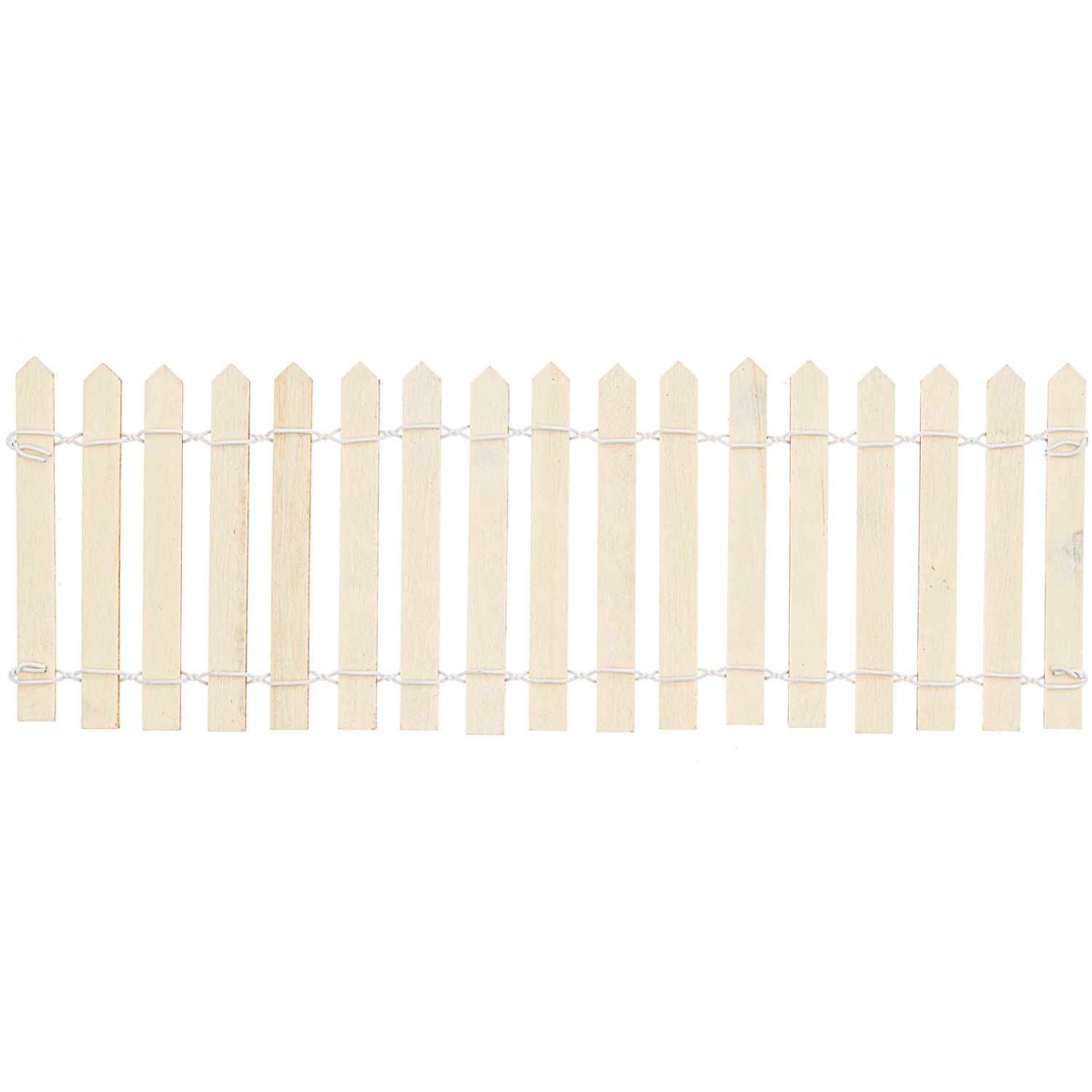 Miniatur-Zaun Holz von Rico Design