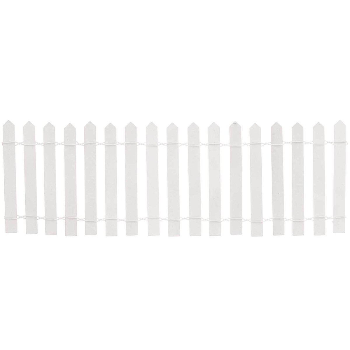 Mini Gartenzaun weiß von Rico Design