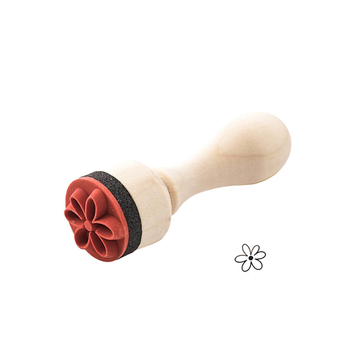 Mini Stempel Blume von Rico Design