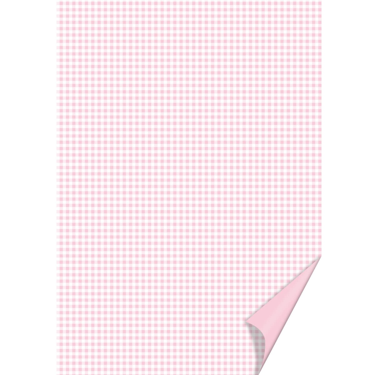 Motivkarton Karo rosa A4
