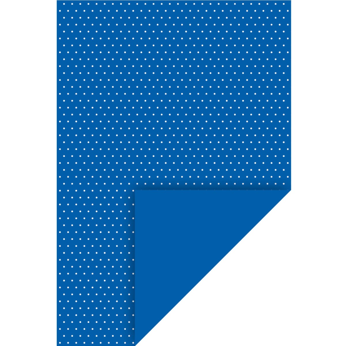 Motivkarton Punkte blau weiß von HEYDA