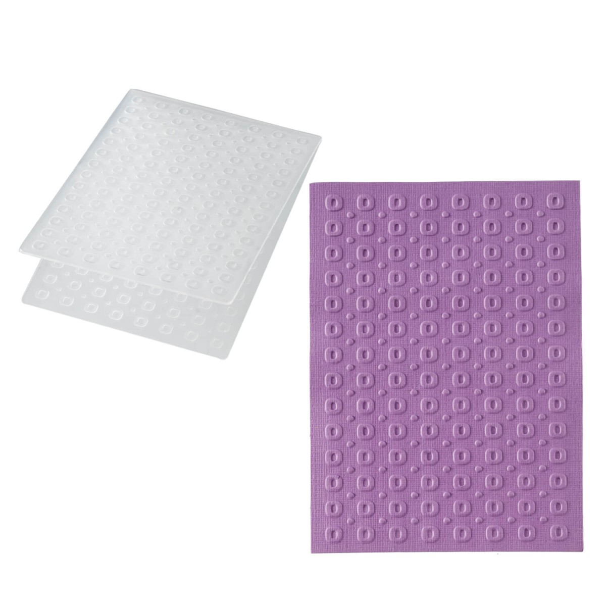 Schablone zum Prägen Embossingschablone