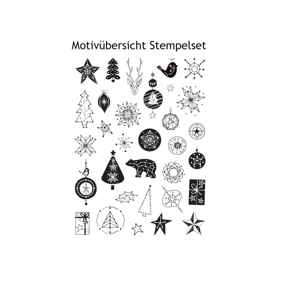 Motivübersicht STAMPO SCRAP Konstellati von Aladine