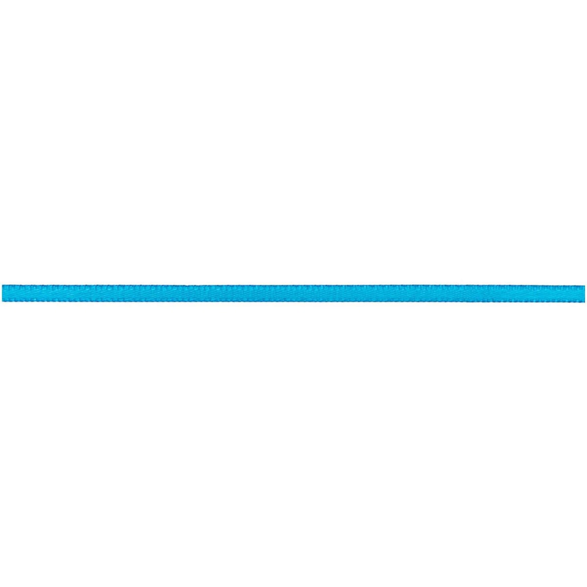 Blaues Satinband 3mm schmal