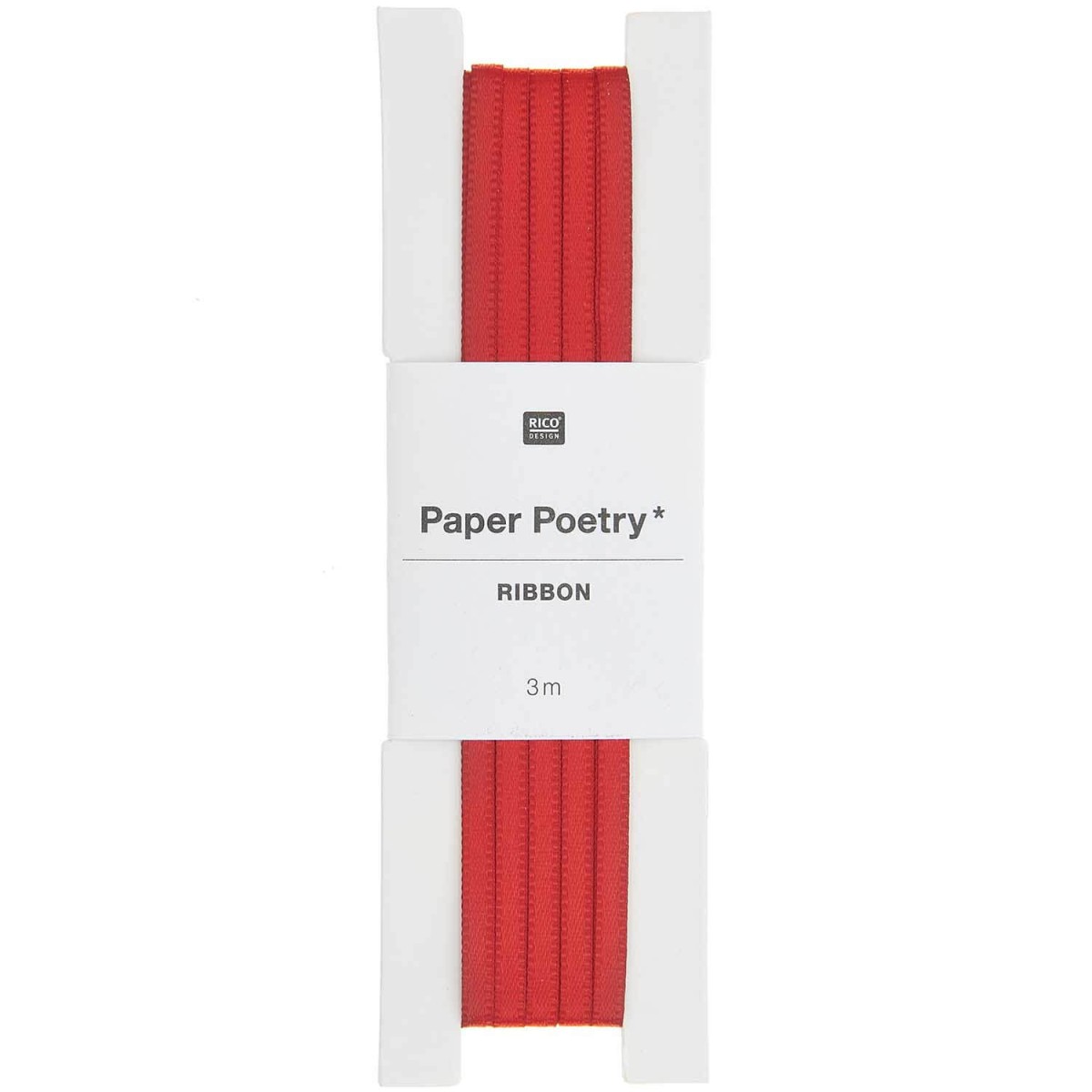 Paper Poetry Satinband rot 3m